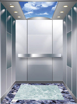 0.63m / s 320KG مصاعد ركاب أوتوماتيكية PM رافعة سحب متزامنة بدون تروس