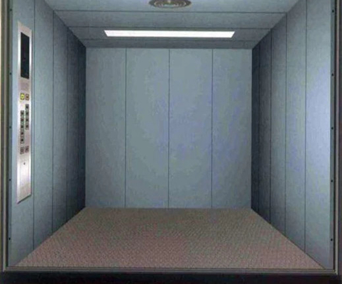 CE VVVF Inveter Freight Elevator 4KW Heavy Duty البضائع المصعد