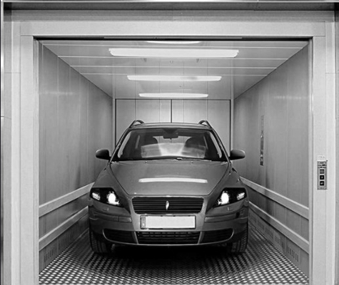 8 طوابق بضائع مصعد مواقف السيارات 5000KG AC VVVF Drive