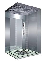 اللون الفضي 30kw مصعد البضائع مع حماية الحمولة الزائدة سعة 3000 كجم
