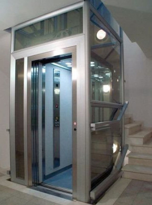 3600KG مصعد هيدروليكي 0.4m / s 14m مصعد ركاب تجاري