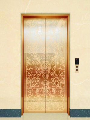 PM جر بدون تروس MRL مصعد VVVF Inveter 220V MRL Home Lift