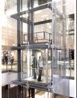 متحكم MRL مصعد بدون تروس 1300 كجم 12 شخصًا بدون غرفة